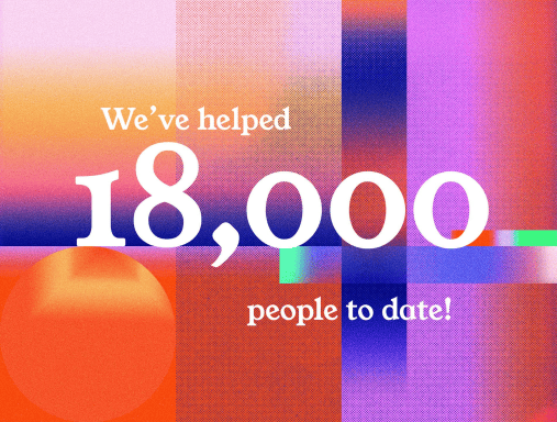 helped 18000 people